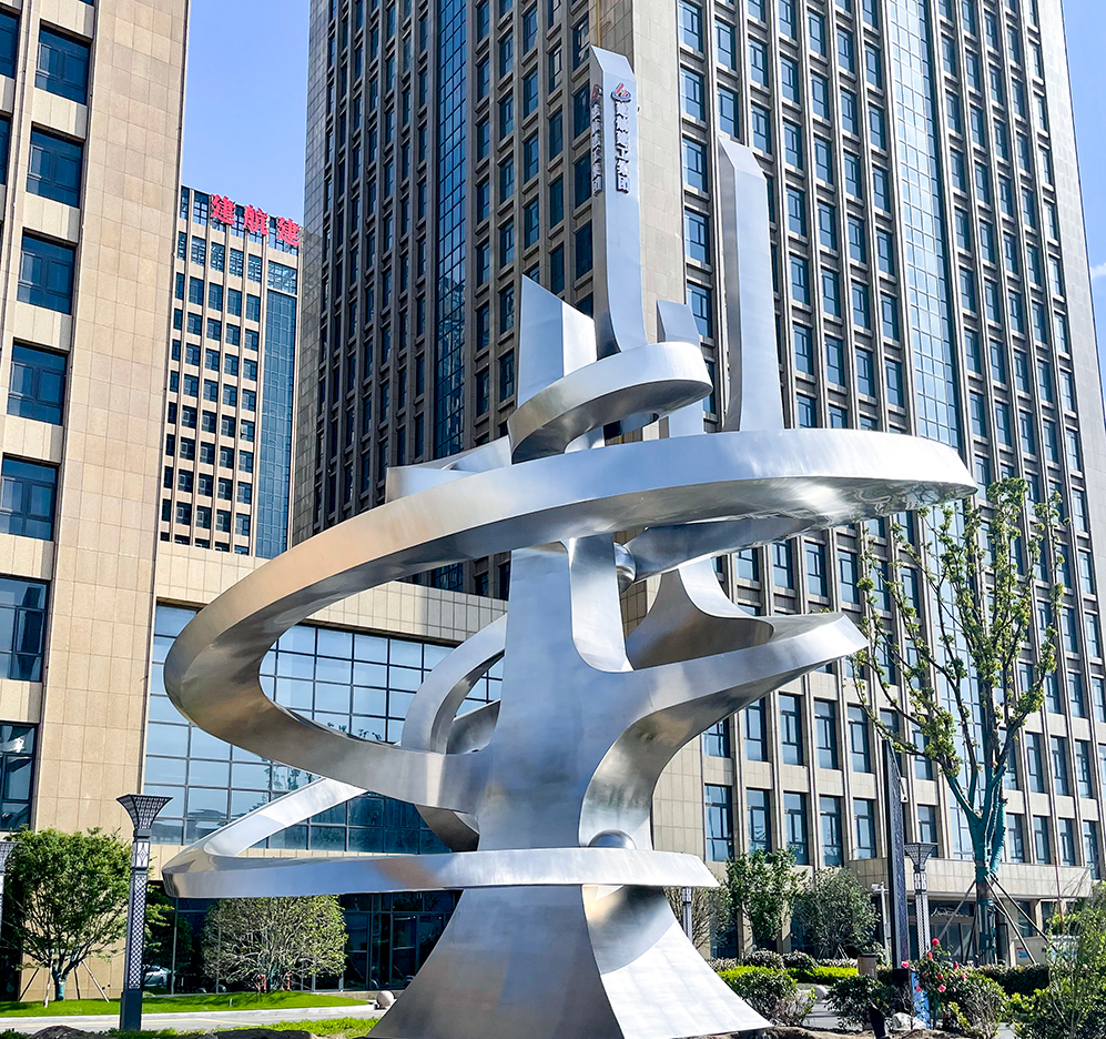 建航不锈钢雕塑项目